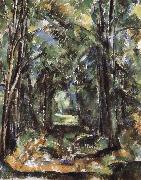 Paul Cezanne Boulevard painting